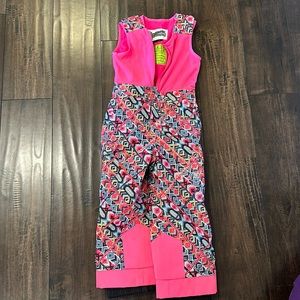 Spyder Girls One Piece Snow Bib size 5